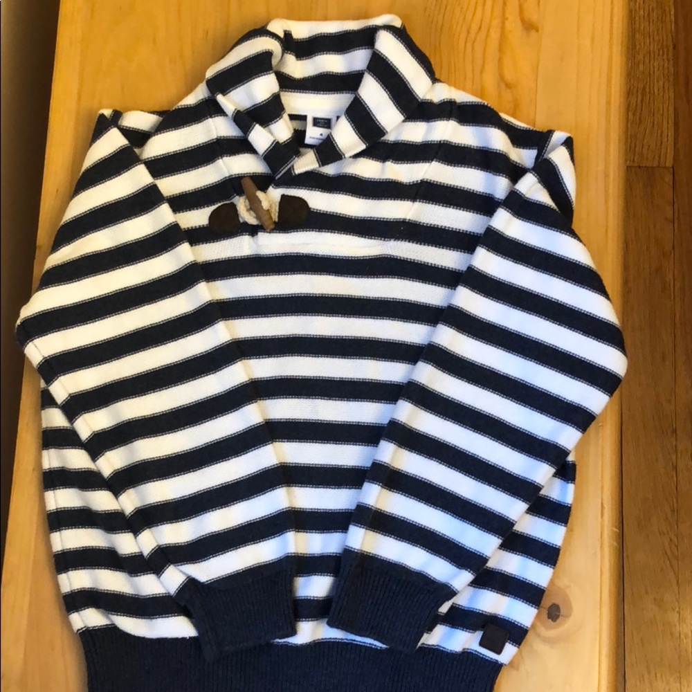 Janie and Jack stripped shawl sweater